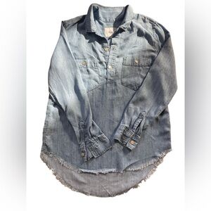 Rails Blue Button Down Shirt